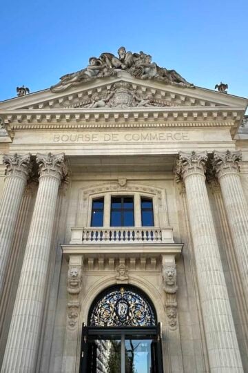 Visiter la Bourse de Commerce Paris