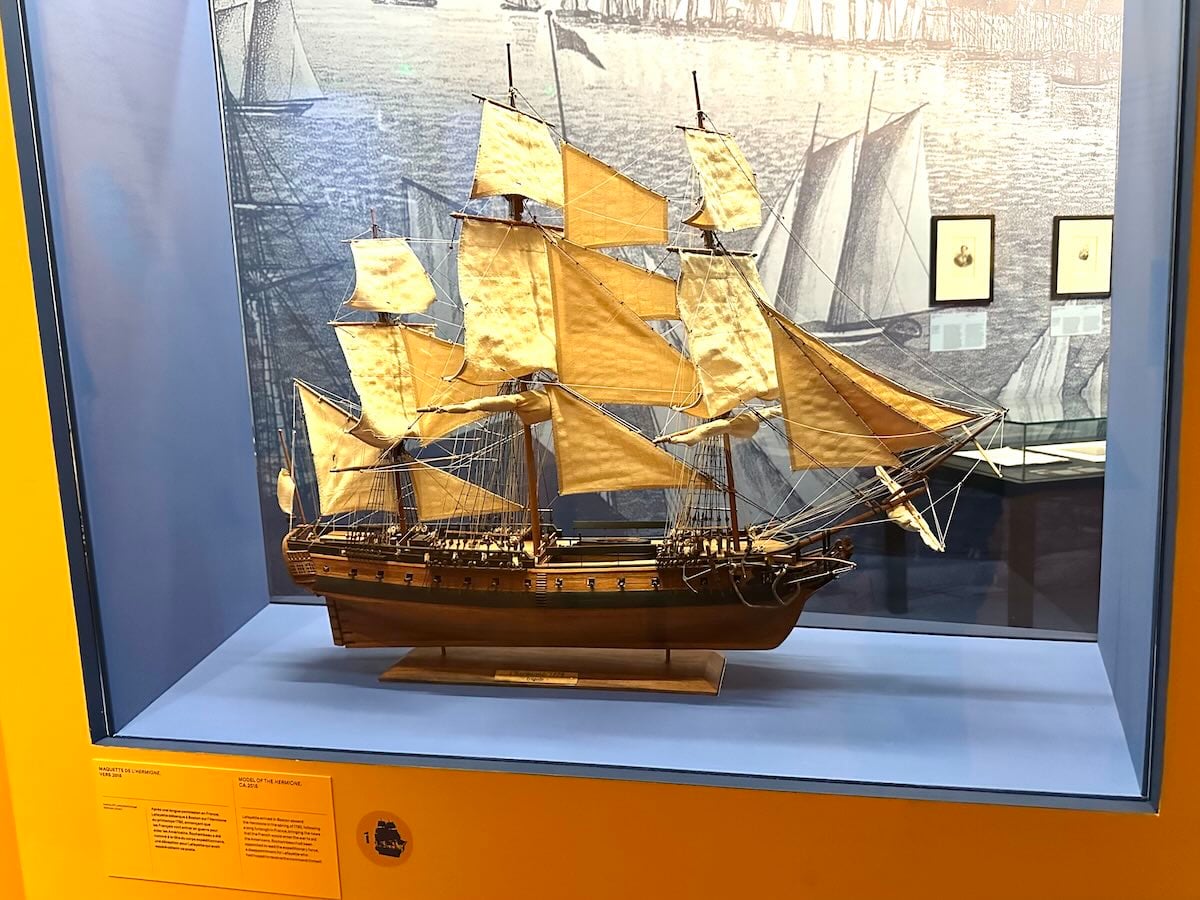 Exposition Lafayette au Musée des Archives Nationales à Paris