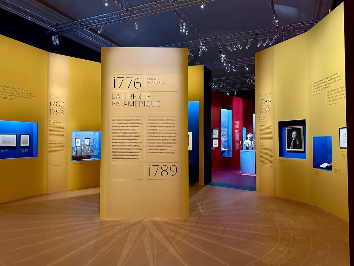 Exposition Lafayette au Musée des Archives Nationales à Paris
