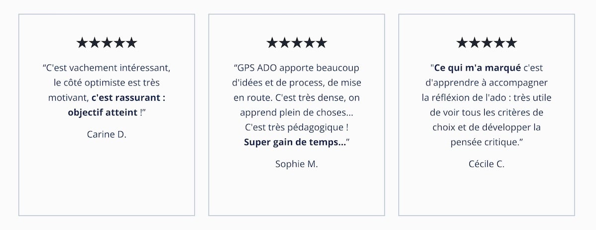 Témoignage de parent accompagné par le coaching GPS ADO
