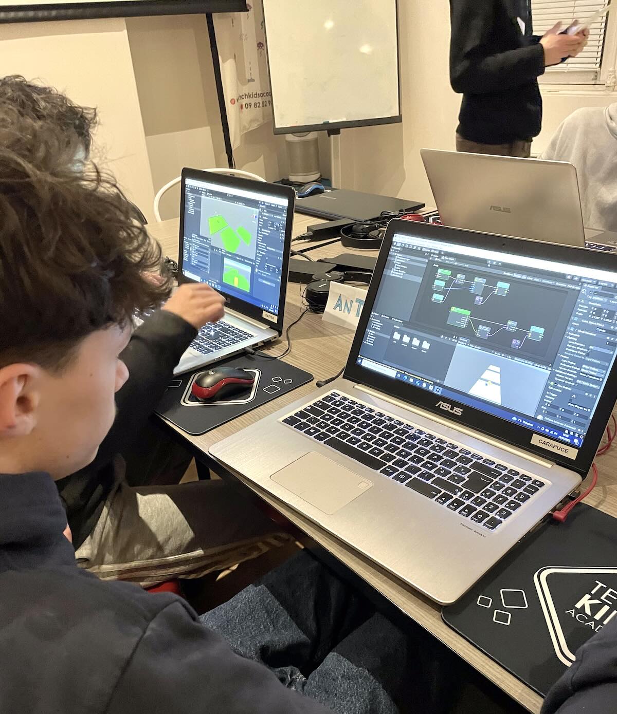 ateliers numériques à Paris pour ados : Tech Kids Academy